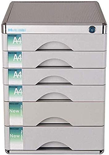 SilteD Aktenordner mit Verriegelung aus Metall, mit abschließbaren Schubladen, niedriger Schrank zur Aufbewahrung von Akten und Schreibtischen von SilteD