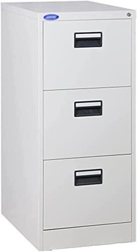 SilteD Büro-Aufbewahrungsordner aus Metall und Stahl, Büroordner, Bodenordner, Home Office, mobiler niedriger Schrank mit Schubladen (Farbe: 3) von SilteD