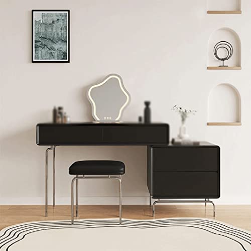 SilteD Kommode Nachttisch Aufbewahrung Abnehmbare Probe Schwarz von SilteD