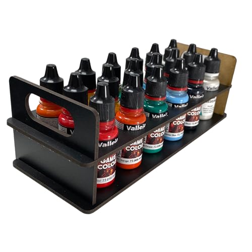 Silu - PAINT STAND Farbhalter für Vallejo 17, 32, 35 und 60 ml (B18) von Silu