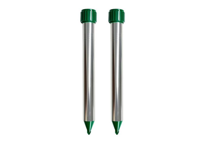 Silva Haus & Garten Ultraschall-Tierabwehr Maulwurf Vertreiber und Wühlmausschreck - Effektive Maulwurfabwehr, Packung 2-tlg. von Silva Haus & Garten
