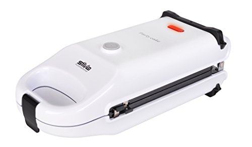 Silva-Homeline CM 303 Donuts-/ Waffel & Cake Pop Maker mit 3 Einsätzen und Rezeptideen, Weiss von Silva-Homeline
