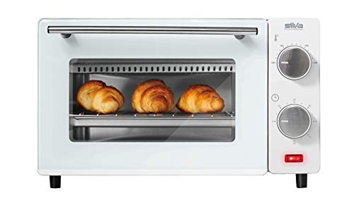 Silva-Homeline MB 9500 Minibackofen, 9 Liter, 100-230° C regelbar, inklusive Backblech, Grillrost und Zange von Silva-Homeline