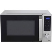 Silva Homeline MWG-E 20.8 Mikrowelle Schwarz, Edelstahl 800W Grillfunktion von Silva Homeline