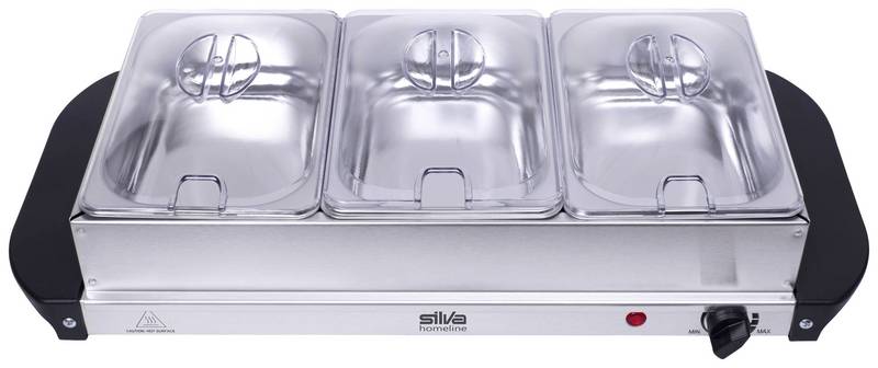 Silva Homeline Sh 3.1 425008 Buffetwärmer Mit Kontrollleuchte Wärmeplatte B-Ware von Silva Homeline
