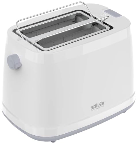 Silva Homeline TA 2302 Toaster mit Brötchenaufsatz Weiß von Silva-Homeline