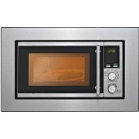 Silva Schneider EBM-G 880E Mikrowelle Edelstahl 700W Grillfunktion, Einbaufähig von Silva Schneider