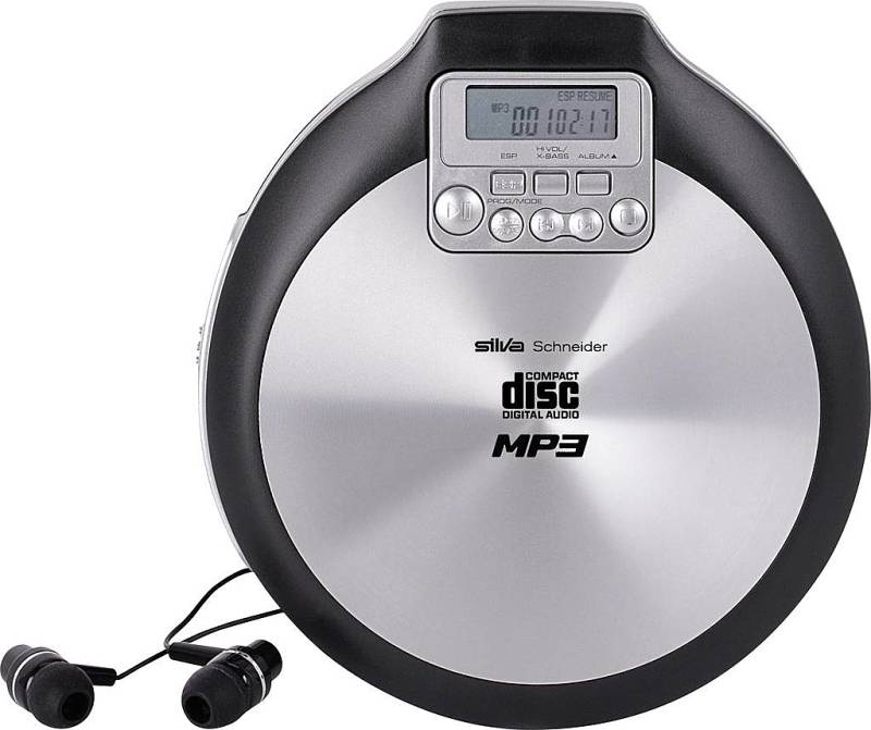 Silva Schneider Mcd 50 Tragbarer Cd Player Cd Cd R Cd Rw Mp3  Schwarz B-Ware von Silva Schneider