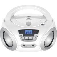 Silva Schneider PCD 19.1 CD-Radio UKW AUX, CD Weiß von Silva Schneider