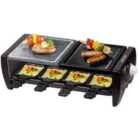 Silva - pk-rk 085 Raclette 8 Pfännchen 1200W, Stein/Metall von Silva