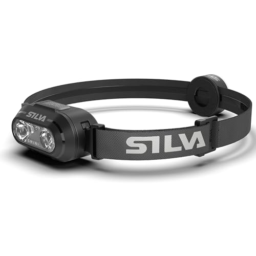 Silva Stirnlampe LED Wiederaufladbar USB C - Smini - 53 Gramm - 250 Lumen Stirnlampe Rotlicht - 3 Helligkeitsstufen - Weiß & Rot LED Stirnlampe - Batterieanzeige - Kopflampe Stirnlampe Aufladbar Silva Stirnlampe LED Wiederaufladbar USB C - Smini - 53 Gramm - 250 Lumen Stirnlampe Rotlicht - 3 Helligkeitsstufen - Weiß & Rot LED Stirnlampe - Batterieanzeige - Kopflampe Stirnlampe Aufladbar von Silva