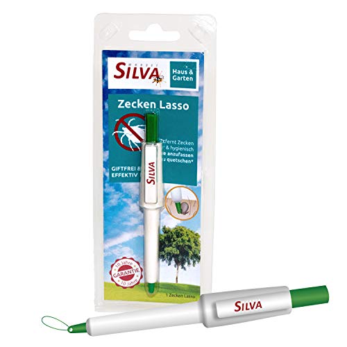 Silva Zeckenlasso, zur zuverlässigen und sicheren Entfernung von Zecken, einfach und hygienisch anwendbar, 1 Stück von Silva