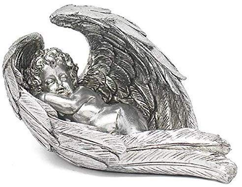 Silver Art Leonardo Collection Dekofigur schlafender Engel, Geschenk von Silver Art