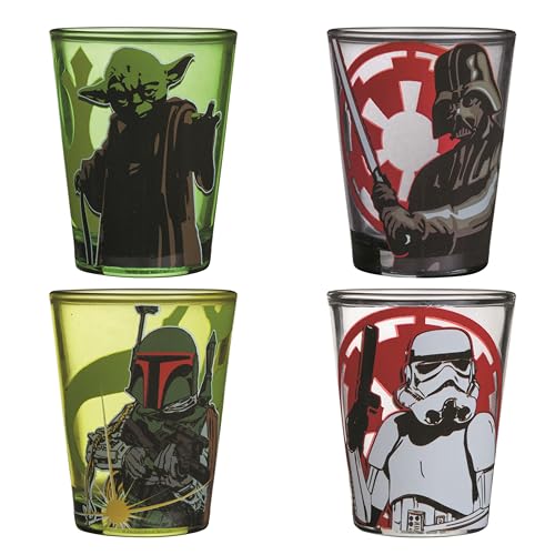 Silber Buffalo sw031sg3 Star Wars Charakter Kampf Mini Glas Set, 4er Pack Silber Buffalo sw031sg3 Star Wars Charakter Kampf Mini Glas Set, 4er Pack von Silver Buffalo