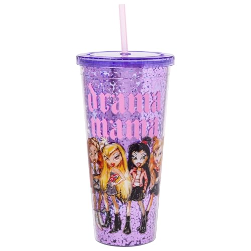 Silver Buffalo Bratz Drama Mama Konfettibecher mit Cloe, Jade, Yasmin und Sasha, 907 ml Silver Buffalo Bratz Drama Mama Konfettibecher mit Cloe, Jade, Yasmin und Sasha, 907 ml von Silver Buffalo