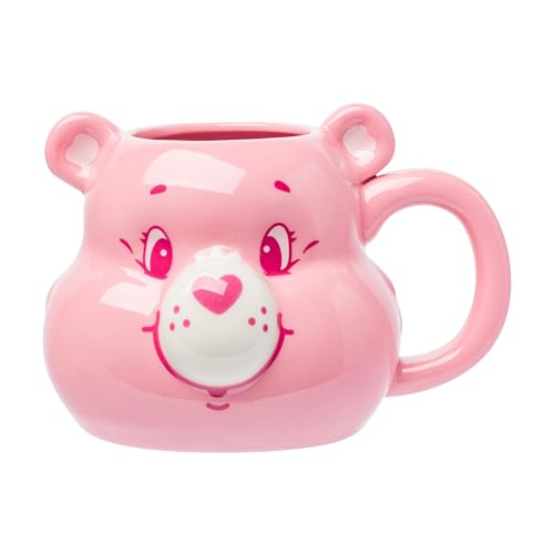 Silver Buffalo Care Bears Keramiktasse in 3D-Form mit Cheer Bear, 590 ml Silver Buffalo Care Bears Keramiktasse in 3D-Form mit Cheer Bear, 590 ml von Silver Buffalo