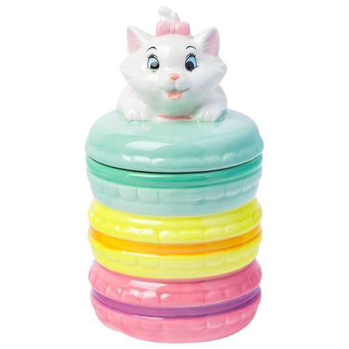 Silver Buffalo Disney Aristocats Marie Macaron kleine geformte Keramik-Snackdose Silver Buffalo Disney Aristocats Marie Macaron kleine geformte Keramik-Snackdose von Silver Buffalo