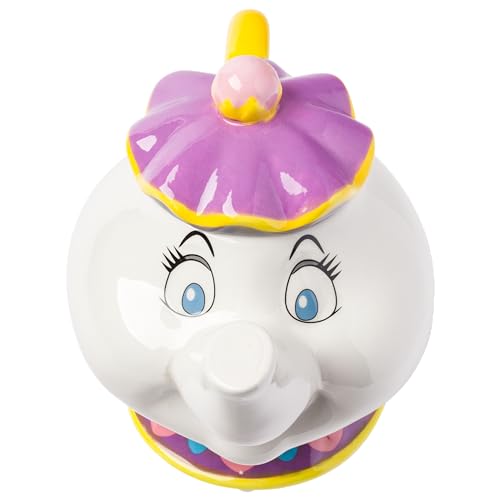 Silver Buffalo Disney Die Schöne und das Biest Mrs Pot kleine geformte Keramik-Snackdose Silver Buffalo Disney Die Schöne und das Biest Mrs Pot kleine geformte Keramik-Snackdose von Silver Buffalo
