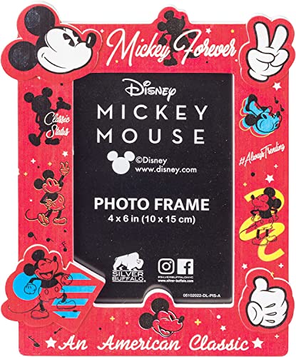 Silver Buffalo Disney Mickey Mouse An American Classic Bilderrahmen, Kunstharz, 10,2 x 15,2 cm Silver Buffalo Disney Mickey Mouse An American Classic Bilderrahmen, Kunstharz, 10,2 x 15,2 cm von Silver Buffalo