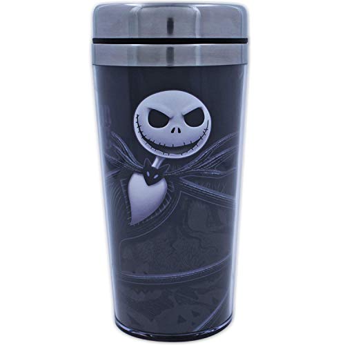 Silver Buffalo Disney Nightmare Before Christmas The Pumpkin King Jack Evil Smiling Edelstahl Reisebecher, 473 ml Silver Buffalo Disney Nightmare Before Christmas The Pumpkin King Jack Evil Smiling Edelstahl Reisebecher, 473 ml von Silver Buffalo