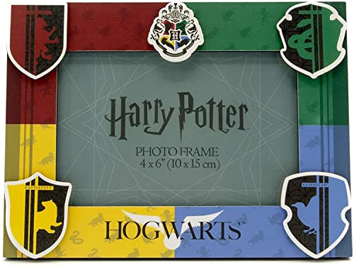 Silver Buffalo Harry Potter House Pride 3D-Bilderrahmen, MDF, 10 x 15 cm, mehrfarbig von Silver Buffalo