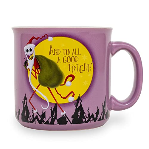 Silver Buffalo Nightmare Before Christmas And to All A Good Fright Keramik-Kaffeebecher, 590 ml von Silver Buffalo