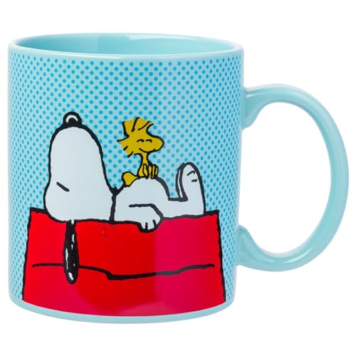 Silver Buffalo Peanuts Snoopy und Woodstock House Jumbo-Kaffeebecher, Keramik, 590 ml von Silver Buffalo