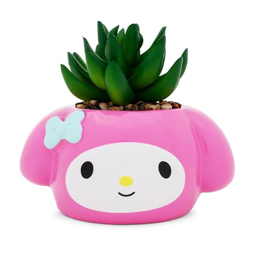 Silver Buffalo Sanrio My Melody 3-Inch Ceramic Mini Planter with Artificial Succulent Silver Buffalo Sanrio My Melody 3-Inch Ceramic Mini Planter with Artificial Succulent von Silver Buffalo
