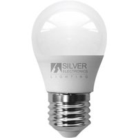 Led glühbirne silber elektronisch eco spherical 5w=35w - e27 - 3000k - 399 lm - 180º - warmes licht - a+ von Silver