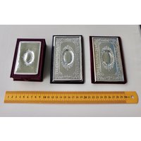 Elegantes Silber Office Set Mit Reisepasswander Adressbuch Und Visitenkartenbox von SilverAntiquesPlus