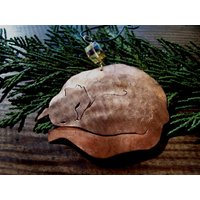 Kupfer Schlafende Katze Ornament von SilverBB