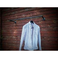 An Der Wand Montierter Kleiderständer, Wandkleiderstange, Pfeifenhalter, Kleiderstange, Steampunk von SilverBeardLampCo