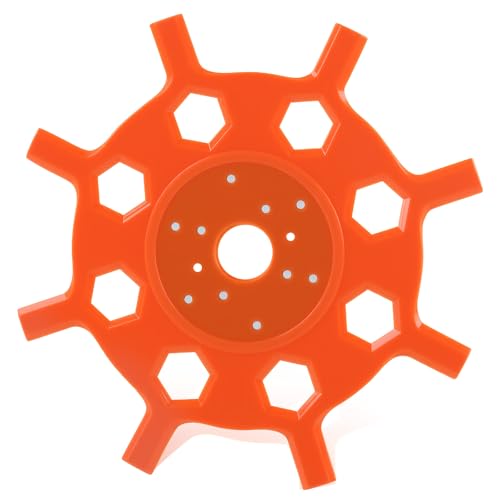 SilverChry Dickichtmesser, Universal 8-Zahn-Mulchmesser, 25-Mm-Rasenmäher Kopf Messer, Klinge für Motorsense, Stark und Langlebig, Bricht Nicht Leicht, Kompatibel mit Den Meisten Rasenmähern SilverChry Dickichtmesser, Universal 8-Zahn-Mulchmesser, 25-Mm-Rasenmäher Kopf Messer, Klinge für Motorsense, Stark und Langlebig, Bricht Nicht Leicht, Kompatibel mit Den Meisten Rasenmähern von SilverChry