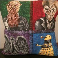 Doctor Who Kissen Doctor Who Kissen von SilverDragonflyShoes