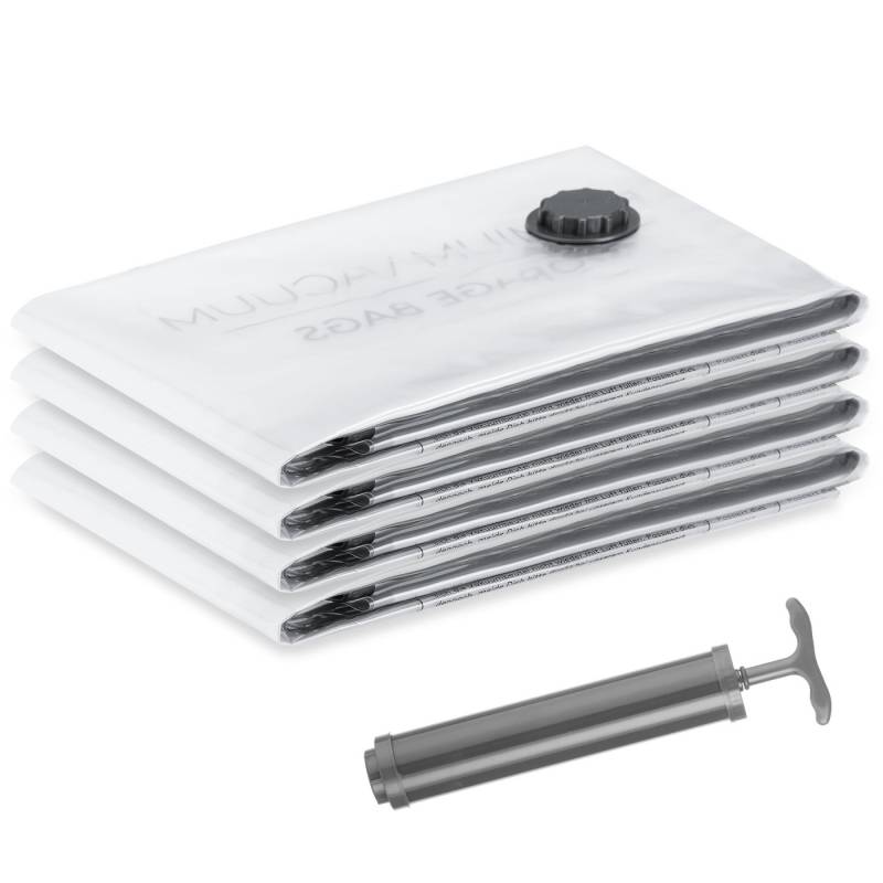 SilverRack Vakuumierbeutel für Kleidung, Vakuumbeutel in versch. Größen, BPA Frei, Vakuum Beutel für Kleidung, Kissen und Jacken von SilverRack