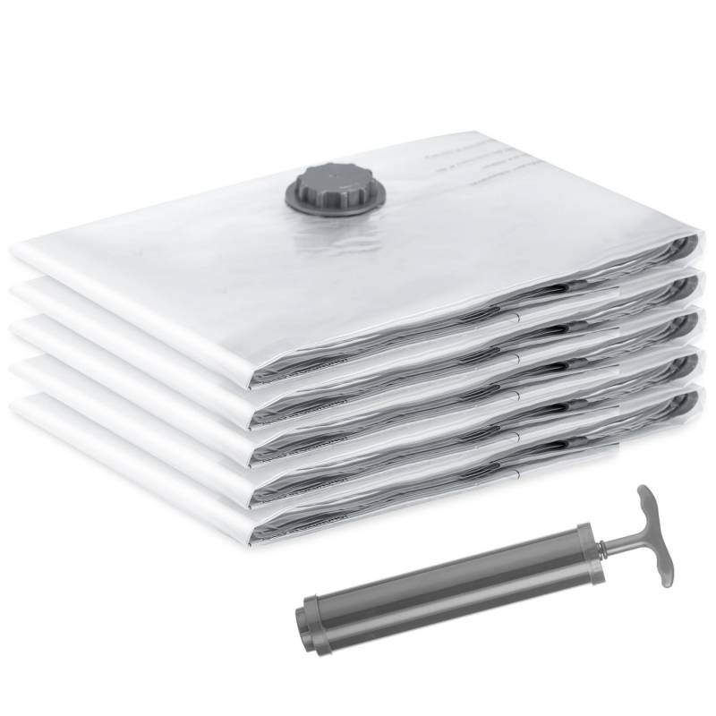SilverRack Vakuumierbeutel für Kleidung, Vakuumbeutel in versch. Größen, BPA Frei, Vakuum Beutel für Kleidung, Kissen und Jacken von SilverRack