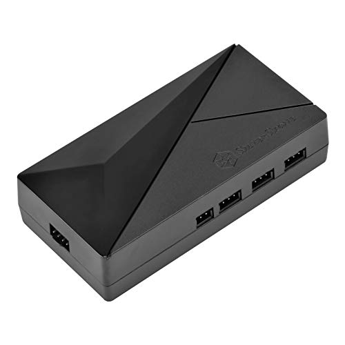 SilverStone SST-CPL02-E - Hub mit 8 Ports für ARGB Lightstripes und Geräte von SilverStone