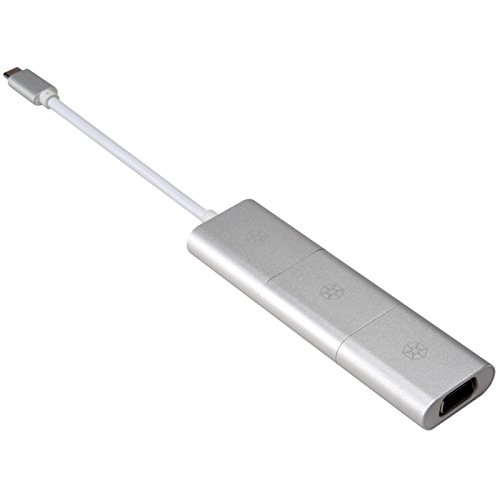 SilverStone SST-EP11S - vielseitiges Adapter-Kit, unterstützt Typ-C zu MiniDP, Typ-C zu HDMI, Typ-C zu VGA, MiniDP zu HDMI, MiniDP zu VGA, und HDMI zu VGA, silber SilverStone SST-EP11S - vielseitiges Adapter-Kit, unterstützt Typ-C zu MiniDP, Typ-C zu HDMI, Typ-C zu VGA, MiniDP zu HDMI, MiniDP zu VGA, und HDMI zu VGA, silber von SilverStone Technology