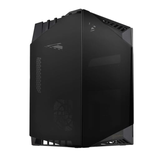 SilverStone SST-LD03B Lucid Mini Tower Mini-ITX Computer Gehäuse, geräuscharme Leistung bei hohem Luftstrom, 3x getöntes, gehärtetes Glas von SilverStone Technology
