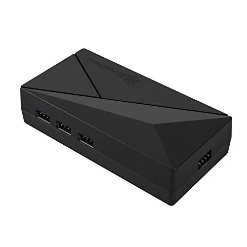 SilverStone Technology CPL02-E 8-in-1 adressierbarer RGB-Hub unterstützt bis zu 8 RGB-Streifen oder Geräte SilverStone Technology CPL02-E 8-in-1 adressierbarer RGB-Hub unterstützt bis zu 8 RGB-Streifen oder Geräte von SilverStone Technology