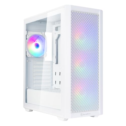 SilverStone Technology FARA 515XR Herausragenden Luftstrom erleben: ATX Mid-Tower-Gehäuse mit Unterstützung für Zwei Kühler und atemberaubender Regenbogen-Beleuchtung,Weiß,SST-FA515XR-WG SilverStone Technology FARA 515XR Herausragenden Luftstrom erleben: ATX Mid-Tower-Gehäuse mit Unterstützung für Zwei Kühler und atemberaubender Regenbogen-Beleuchtung,Weiß,SST-FA515XR-WG von SilverStone Technology