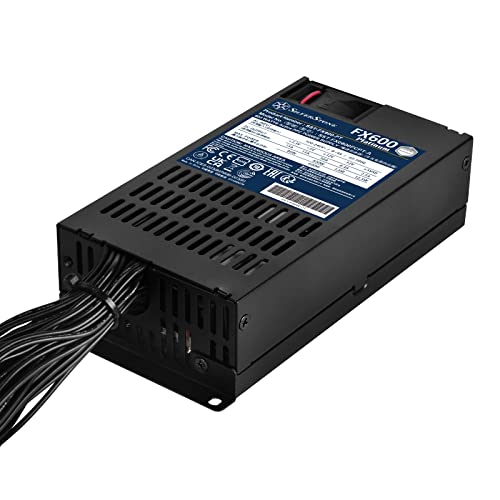 SilverStone Technology FX600 Platinum, Cybenetics Platinum-Flex-ATX-Netzteil mit 600W, SST-FX600-PT von SilverStone