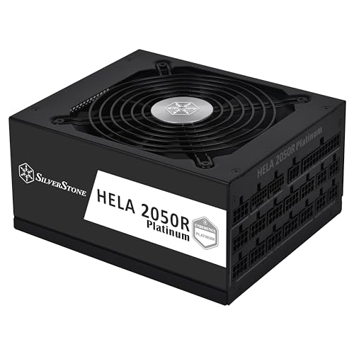SilverStone Technology HELA 2050R Platinum-Cybenetics Platinum vollständig modulares ATX-Netzteil, 2050W, ATX 3,0 & PCIe 5,0, SST-HA2050R-PM von SilverStone