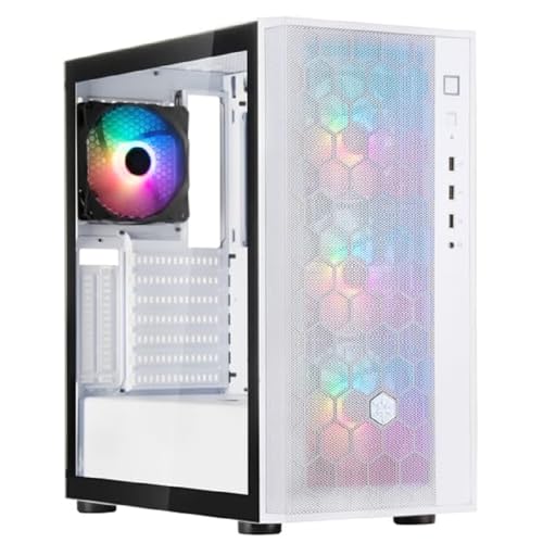 SilverStone Technology SST-FAR1W-PRO V2 - Stilvolles und markantes Mid-Tower-ATX-Gehäuse aus Hartglas von SilverStone Technology