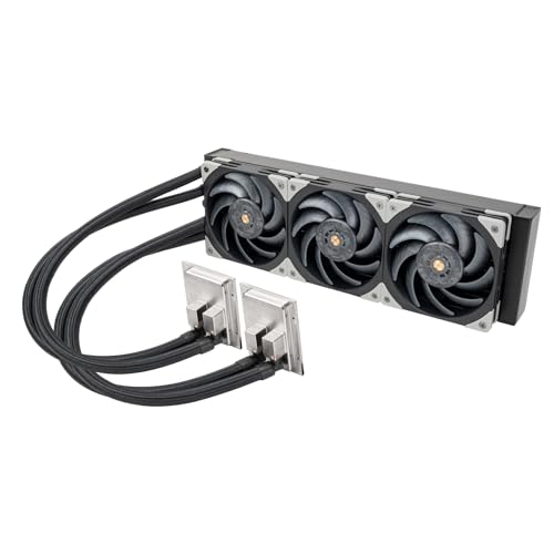 SilverStone Technology SST-XE360PDD, Erweiterte Triple 120mm All-in-One Wasserkühlung mit Dual-Pumpen und Dual-CPU-Blöcken von SilverStone