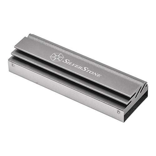 SilverStone Technology TP04 M.2 SSD-Kühlset aus Aluminiumlegierung von SilverStone Technology