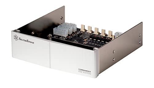 Silverstone CMD01S-ESA Commander Series Controller (Silber) von SilverStone Technology