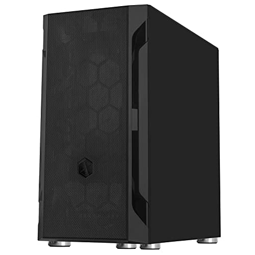 SilverStone Technology FARA H1M, Schwarz, Micro-ATX, Stahlgitter, Kunststoff, Stahlgehäuse, 120mm x 1 Lüfter enthalten, SST-FAH1MB von SilverStone Technology