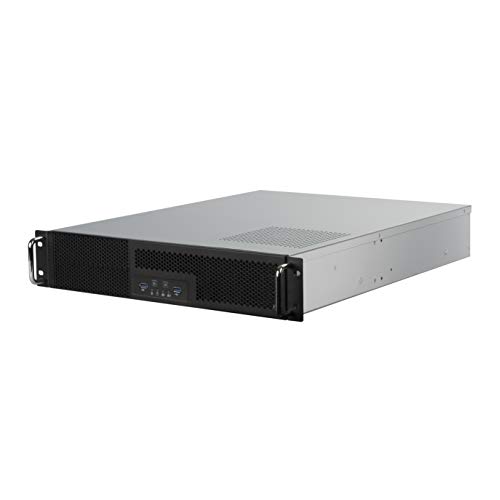 SilverStone Technology RM23-502, Industrielles 2HE-ATX-Rackmount-Speicherservergehäuse mit dualem 5,25-Zoll-Laufwerkschacht und USB-3.1-Gen1-Schnittstelle, SST-RM23-502 von SilverStone