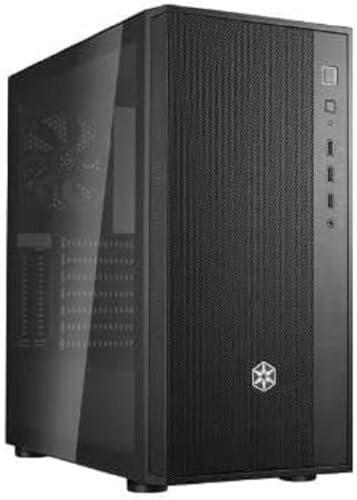 Silverstone SST-FAR1B-V2 - FARA R1 stilvolles und markantes Mid-Tower-ATX-Gehäuse aus Hartglas von SilverStone Technology